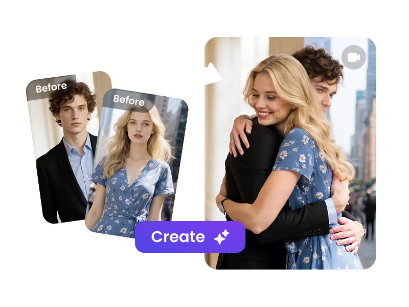 AI hug feature demo